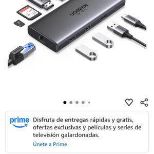 adaptador multifunción usb-c 8k 30hz