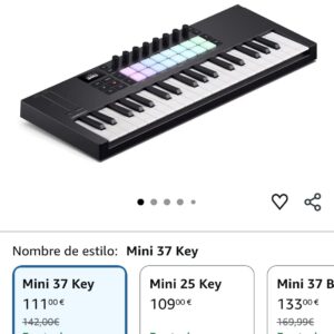 controlador de teclado HIDI portátil