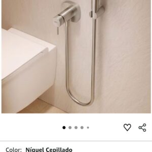grifo bidet empotrado para wc