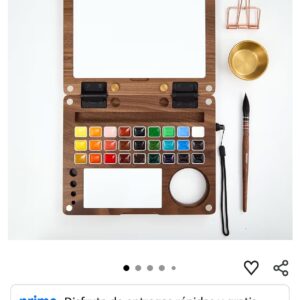 juego de pintura de acuarela