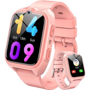 Reloj inteligente infantil Blackview 4G con GPS, videollamadas y botón SOS – Rosa