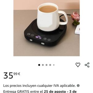 calentador de taza